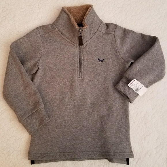 carter's half zip pullover sweater